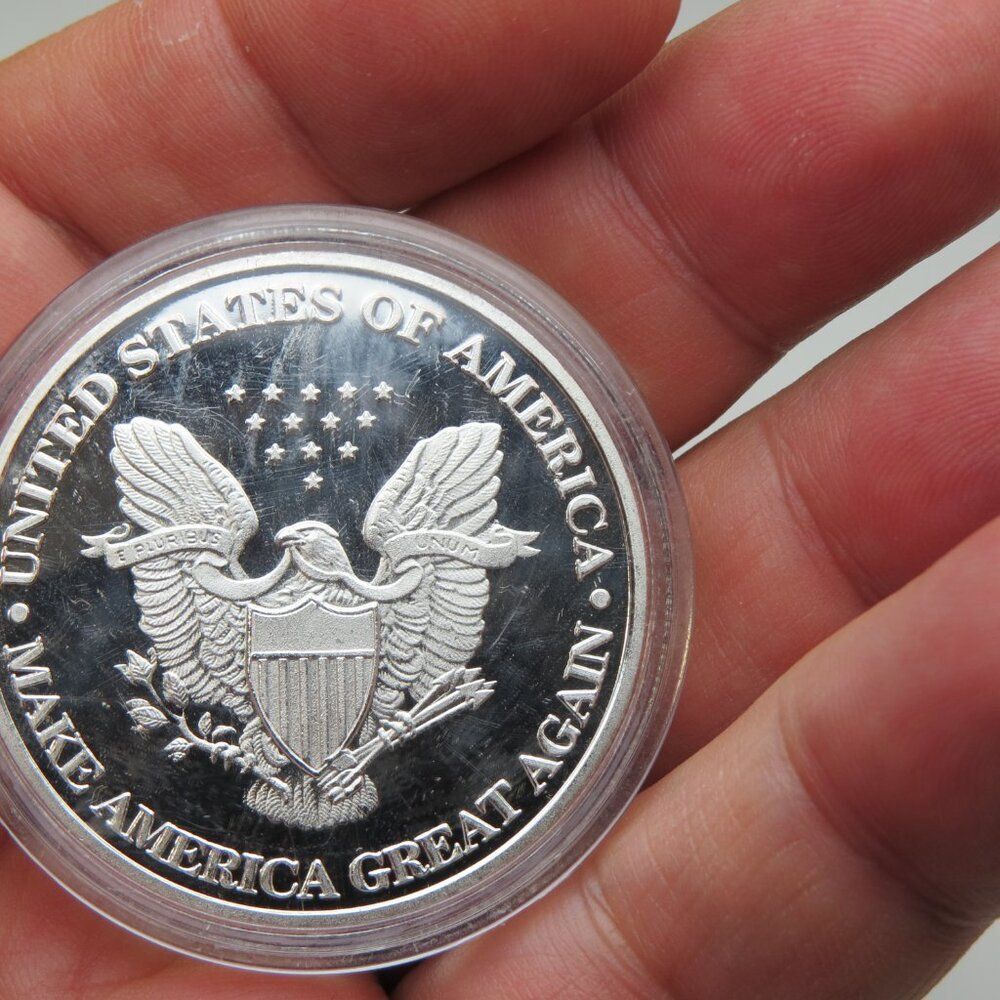 Silver Coin Trump Collections - Picture 2 of 3